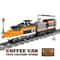 Technical City Power MOC Train Bricks Set With Railway Track And Locomotive 6