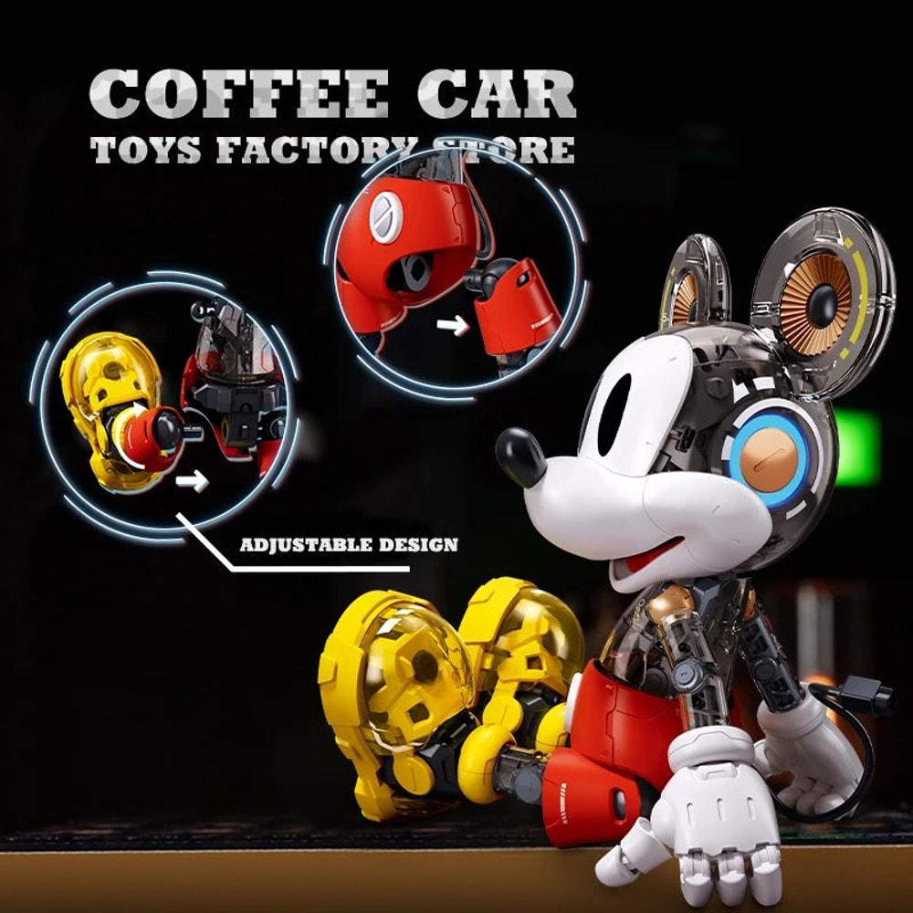 Disney Mickey Mouse 1181in 3D Building Bricks Model Assembly Figure 2