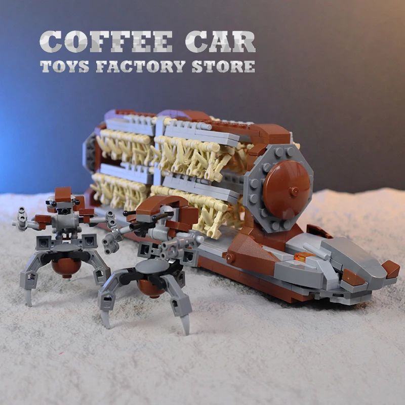 Star Plan Attack Craft Building Bricks Set 3D Robot And Spacecraft Model 2