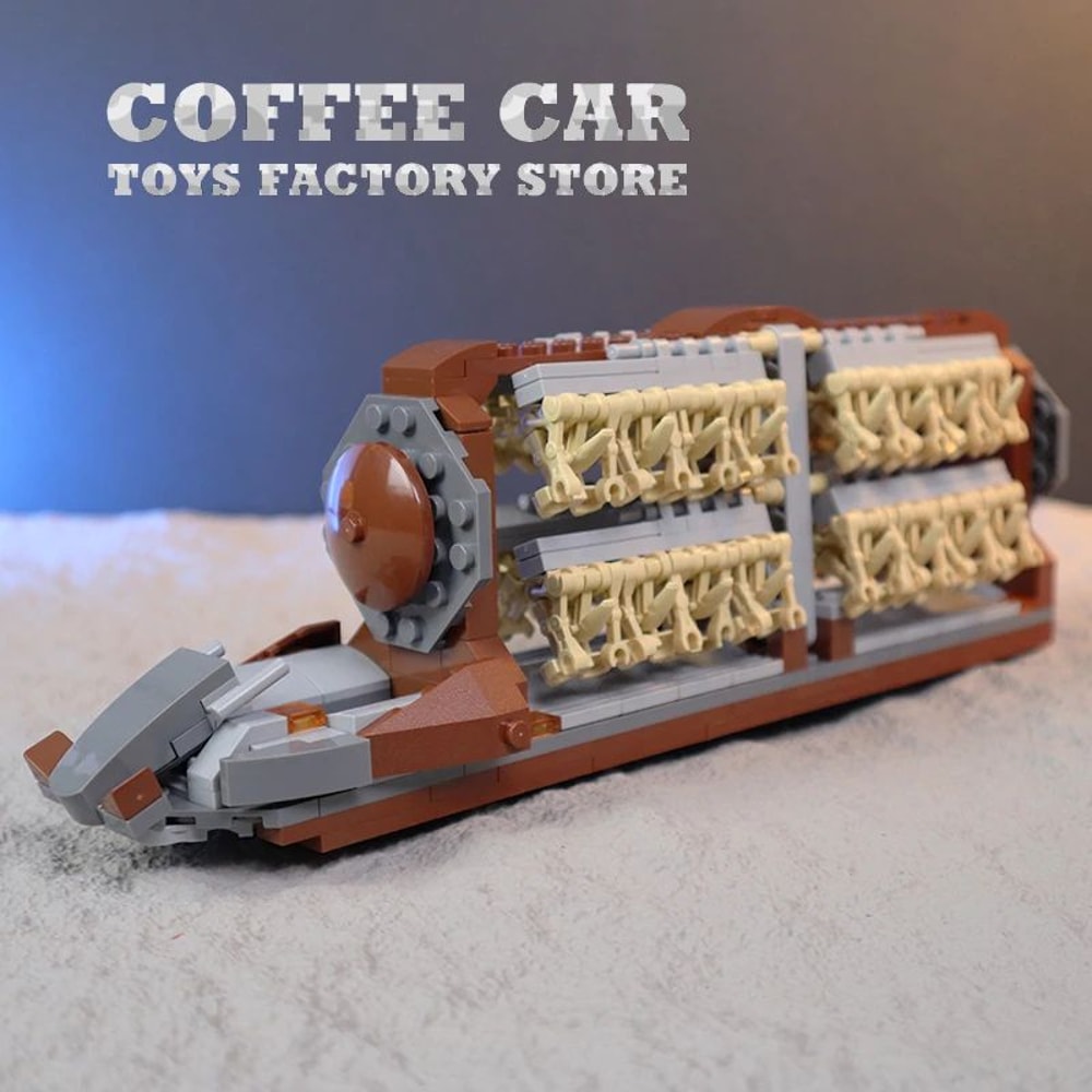 Star Plan Attack Craft Building Bricks Set 3D Robot And Spacecraft Model 3