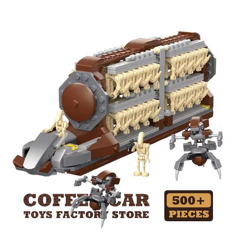 Star Plan Attack Craft Building Bricks Set 3D Robot And Spacecraft Model 7