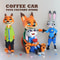 Judy Nick Diamond Building Blocks MOC Set Cartoon Fox And Rabbit Figures 2