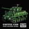 WWII US Army M4 Tank Building Blocks Set Military Model Puzzle Toy 6