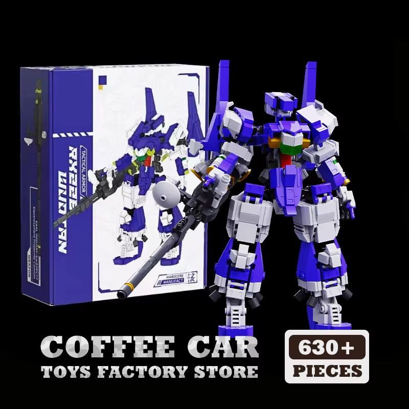 Mecha Warrior MOC Building Blocks Set Super Armor Robot Model 9