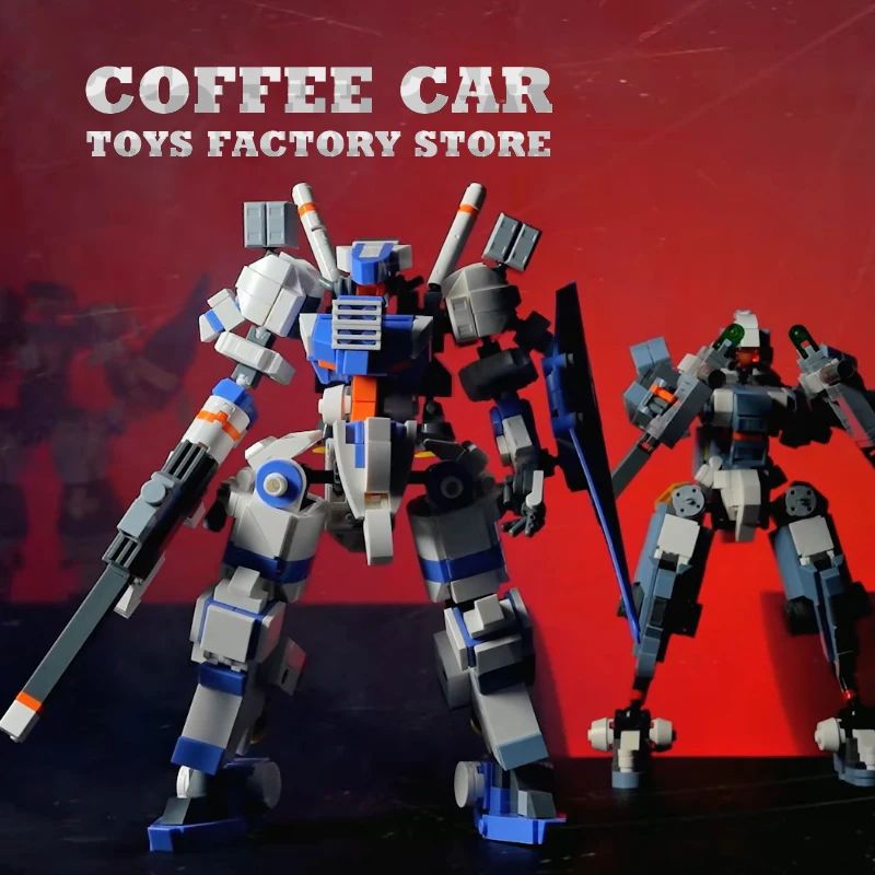 Mecha Warrior MOC Building Blocks Set Super Armor Robot Model 5