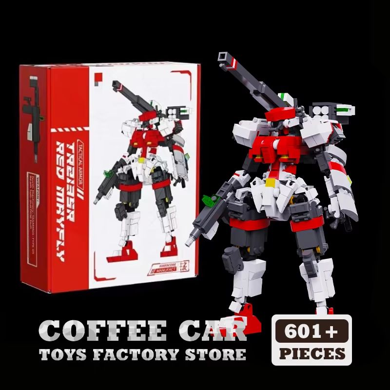 Mecha Warrior MOC Building Blocks Set Super Armor Robot Model 6