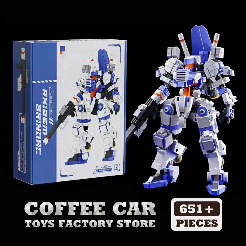 Mecha Warrior MOC Building Blocks Set Super Armor Robot Model 7