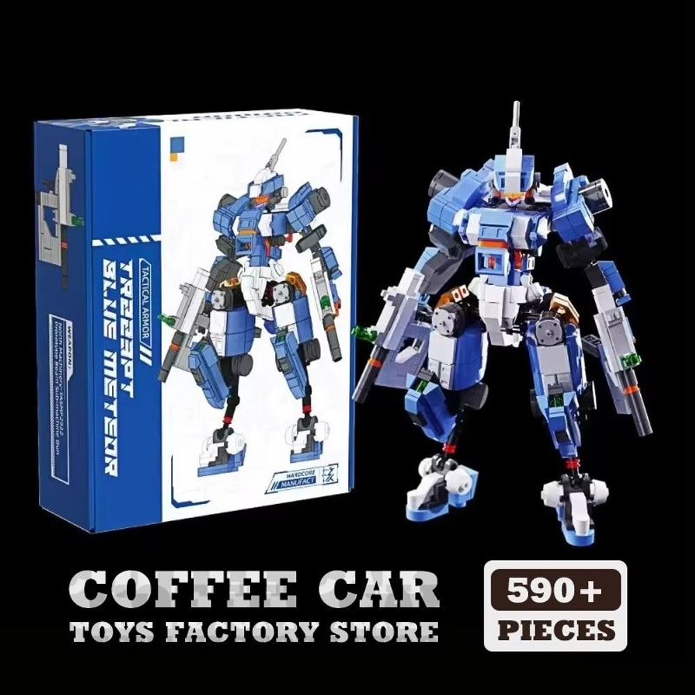 Mecha Warrior MOC Building Blocks Set Super Armor Robot Model 8