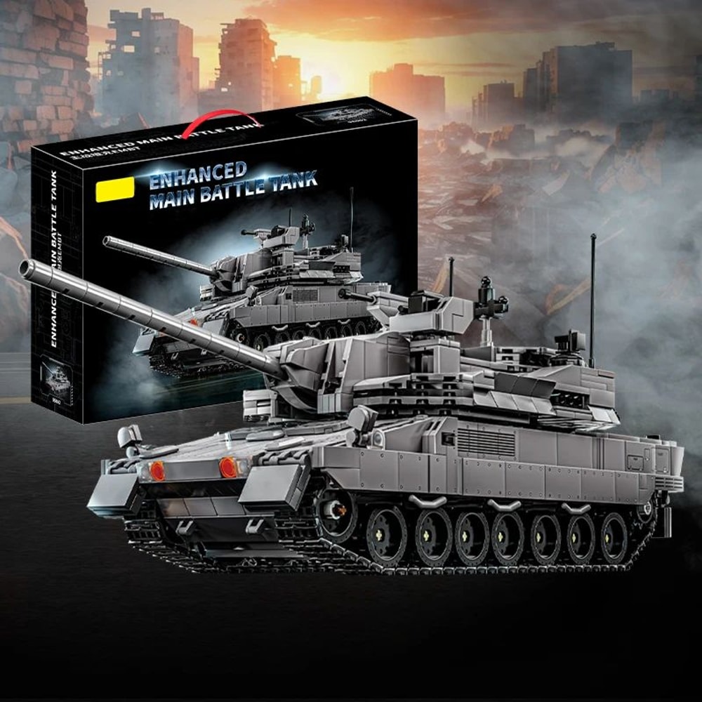 T14 Main Battle Tank Building Blocks Set Military Model Toy 2