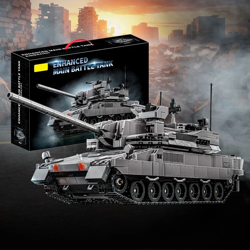 T14 Main Battle Tank Building Blocks Set Military Model Toy 2