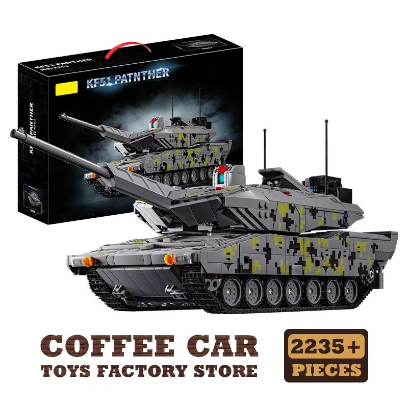 T14 Main Battle Tank Building Blocks Set Military Model Toy 9