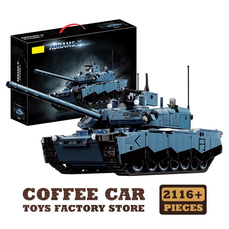 T14 Main Battle Tank Building Blocks Set Military Model Toy 13