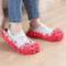 Chenille Mop Slippers 1 Pair Reusable Floor Cleaning Slippers Dust Pickup Shoe Covers 8