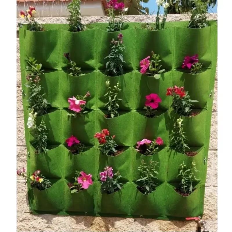 Wall Hanging Planter Bags Vertical Garden Grow Bags For Plants 1
