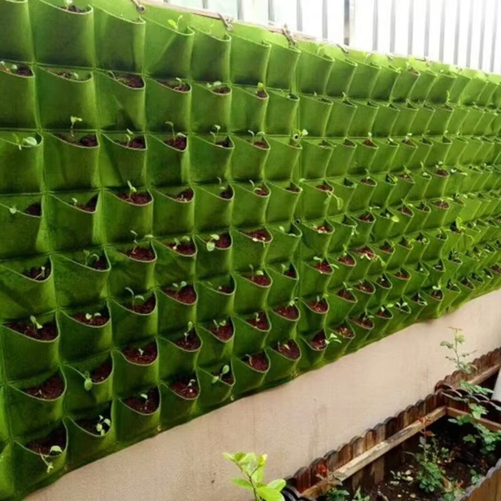Wall Hanging Planter Bags Vertical Garden Grow Bags For Plants 2