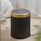 Modern White And Black DoubleLayer Trash Bin With PressTop Lid 6