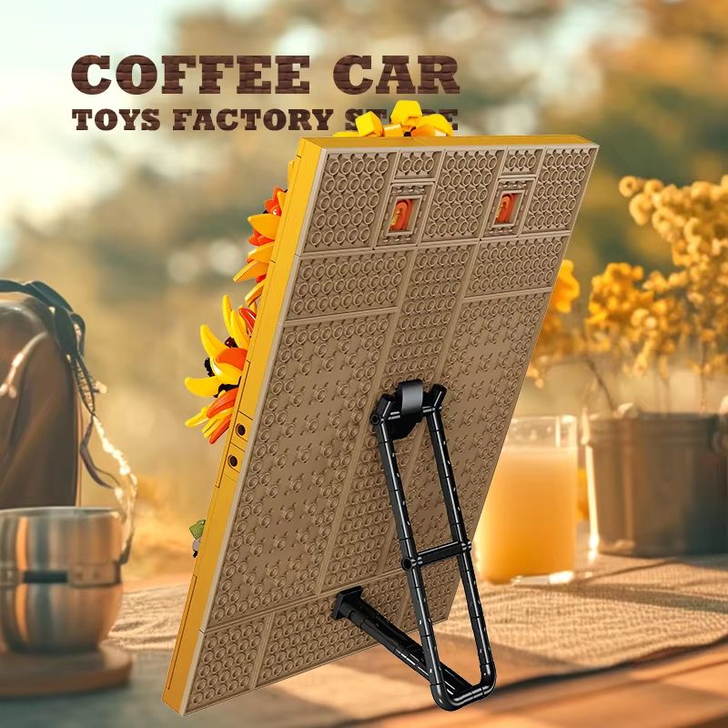 Creative Sunflower Brick Art Frame Kit 3D DIY Bouquet Building Blocks 5