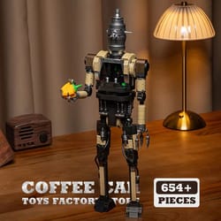 star war robot building block set sci-fi mech droid model kit