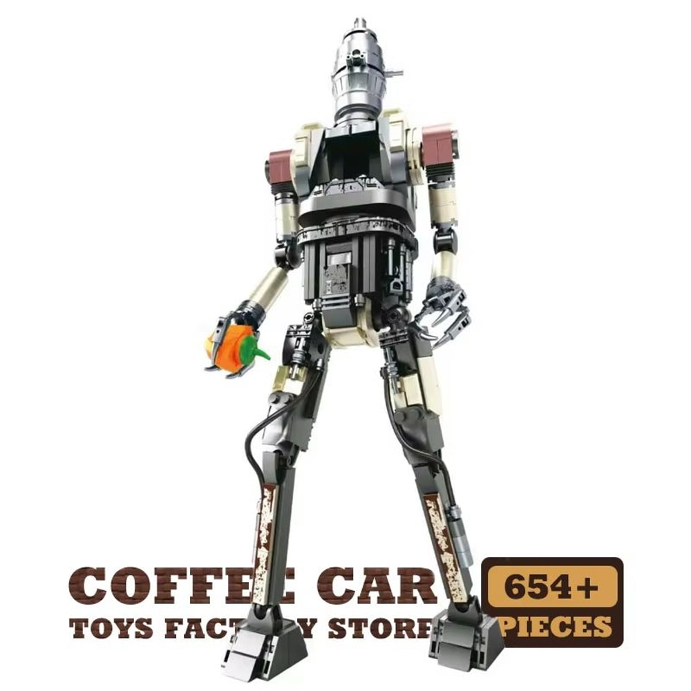 Star War Robot Building Block Set SciFi Mech Droid Model Kit 6