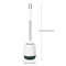 MultiFunctional Ventilated Toilet Brush Set WallMounted FloorStanding Bathroom Cleaner 3