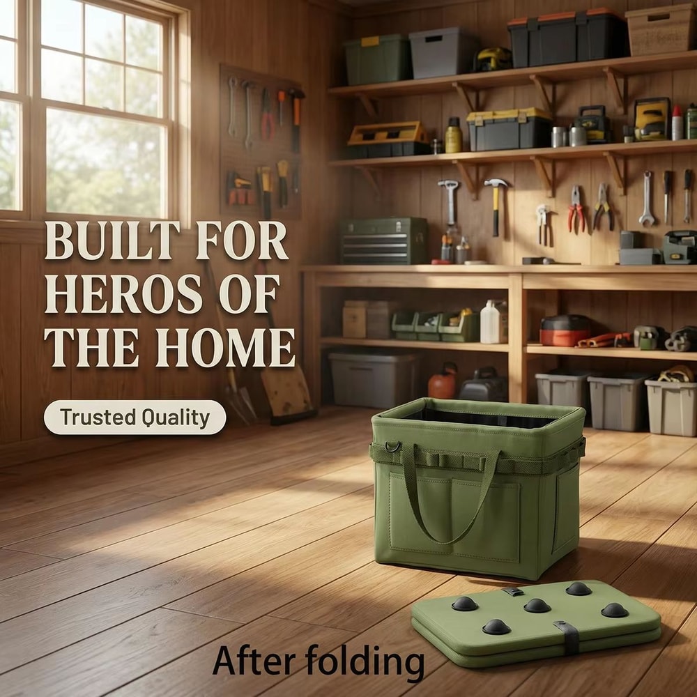 Heavy Duty Waterproof Oxford Cloth Tool Bag Organizer With MultiPocket Storage 2