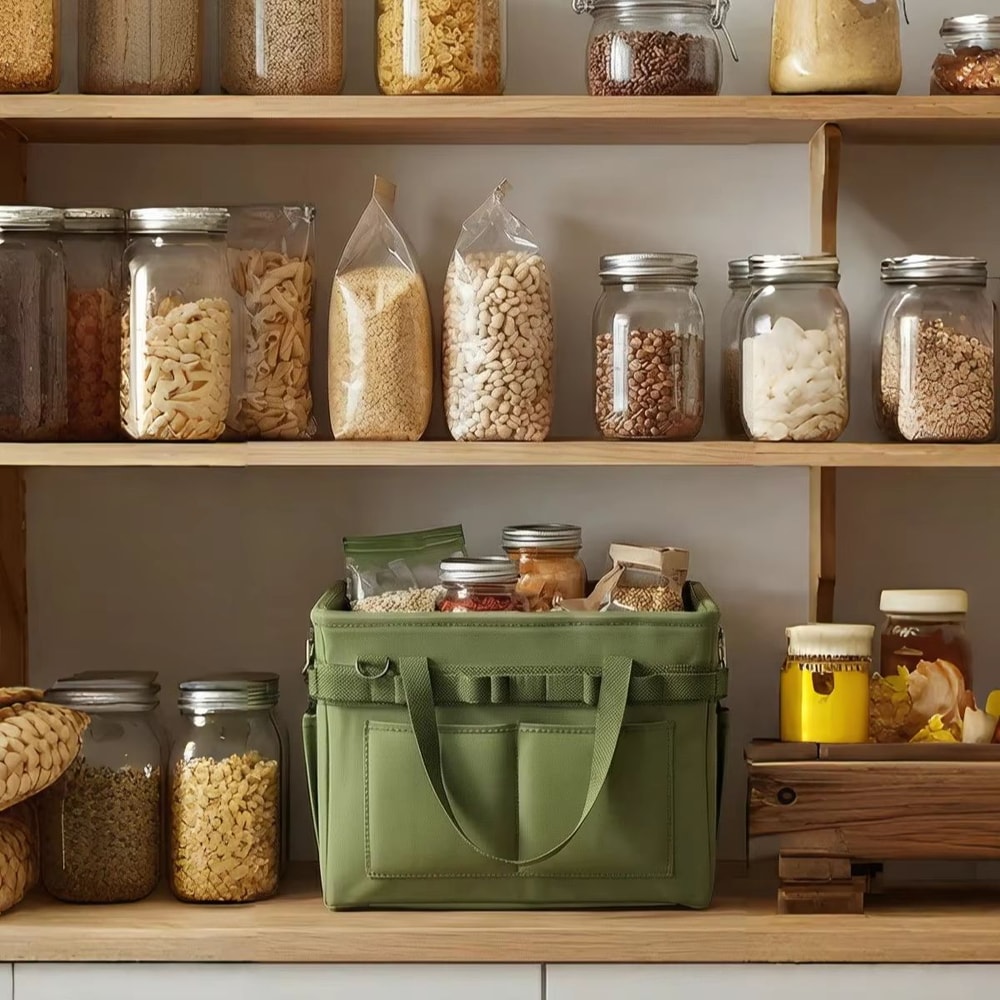 Heavy Duty Waterproof Oxford Cloth Tool Bag Organizer With MultiPocket Storage 4