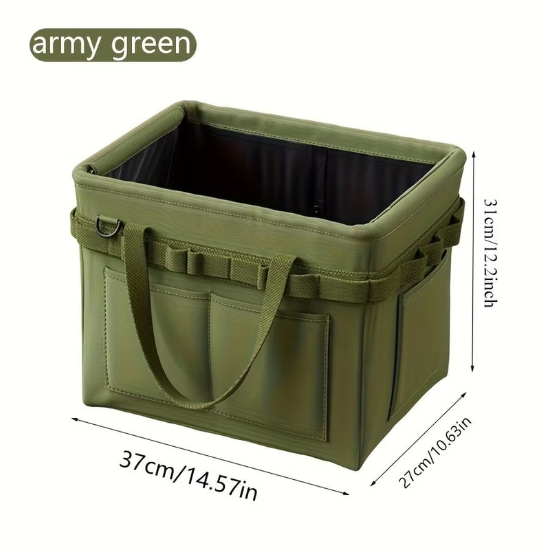 Heavy Duty Waterproof Oxford Cloth Tool Bag Organizer With MultiPocket Storage 6