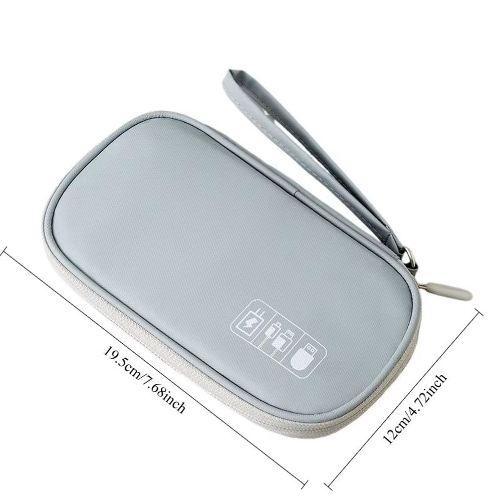 Portable Travel Accessories Organizer Pouch Small Electronics Storage Bag 3
