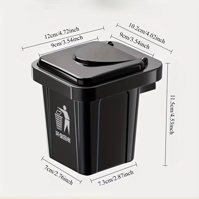 Wall Mounted Stainless Steel Ashtray With Lid For Bathroom And Living Spaces 7