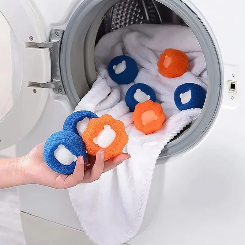 Laundry Pet Hair Remover Balls Reusable Washing Machine Fur Catcher 1