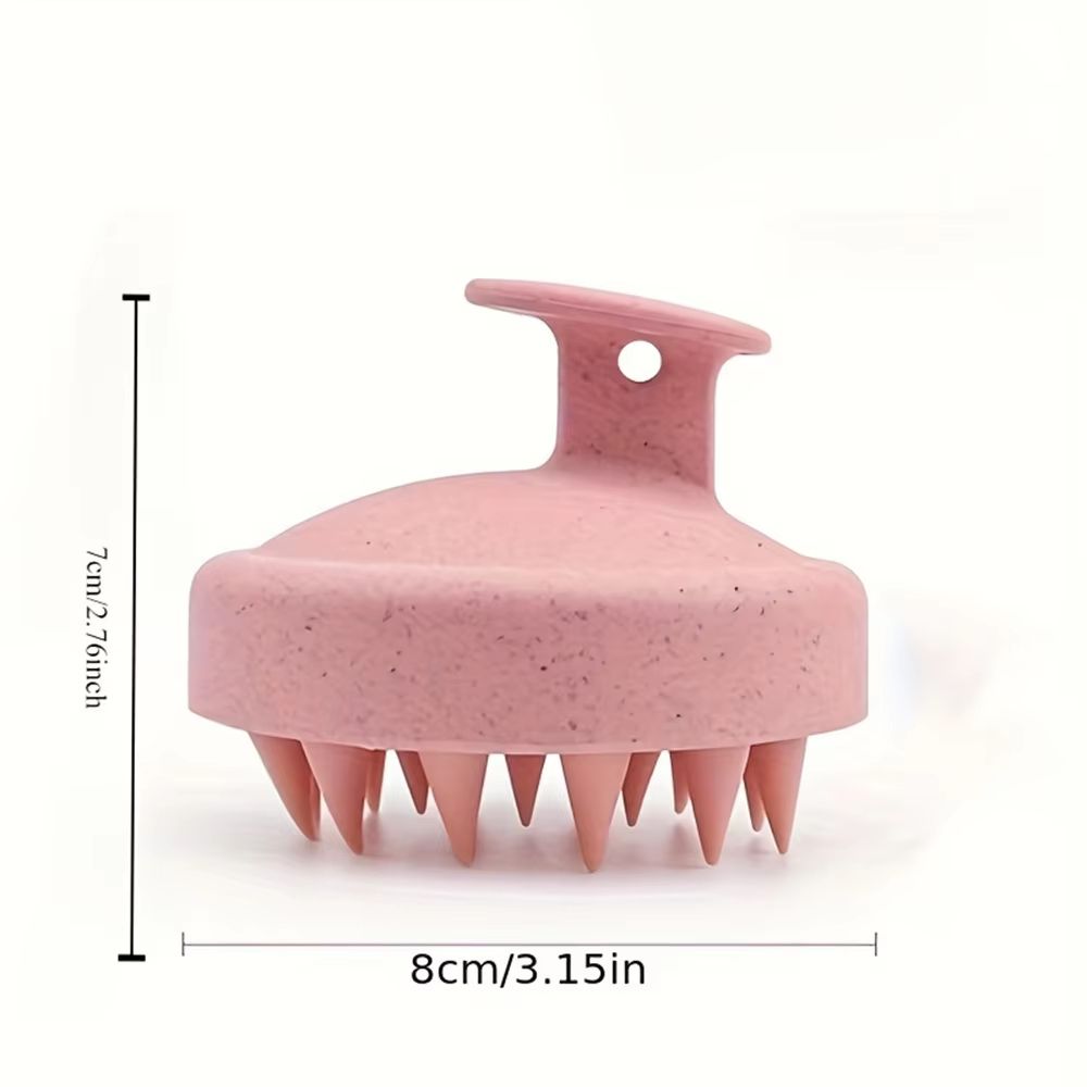 Silicone Scalp Massage Shampoo Brush With Body Wash Function 8