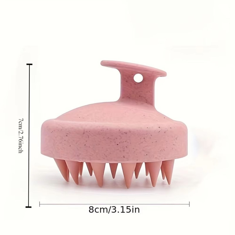 Silicone Scalp Massage Shampoo Brush With Body Wash Function 8