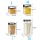 Clear Plastic Food Storage Container With Lid For Kitchen Organization 5