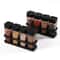 4in1 Stackable Spice Organizer Set With Airtight Bottles 0