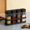 4in1 Stackable Spice Organizer Set With Airtight Bottles 1