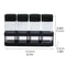 4in1 Stackable Spice Organizer Set With Airtight Bottles 7
