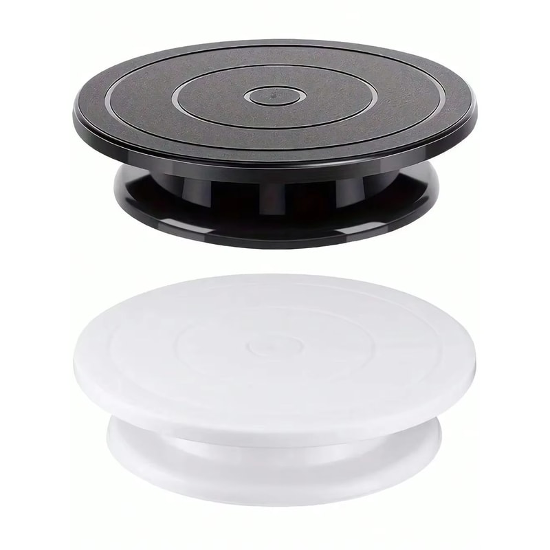 Rotating Cake Turntable With AntiSkid Base For Decorating And Crafting 2