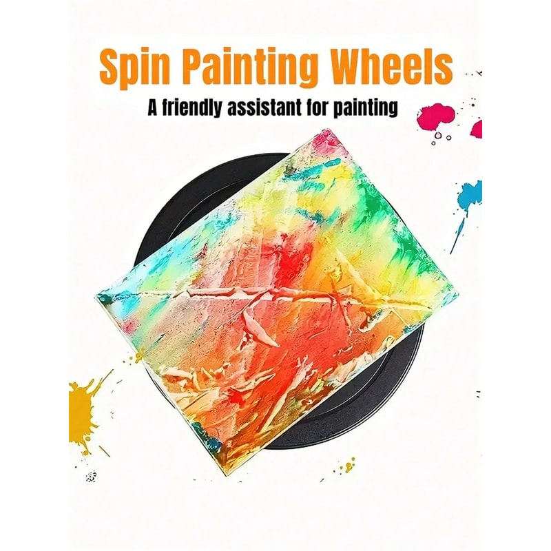 Rotating Cake Turntable With AntiSkid Base For Decorating And Crafting 3