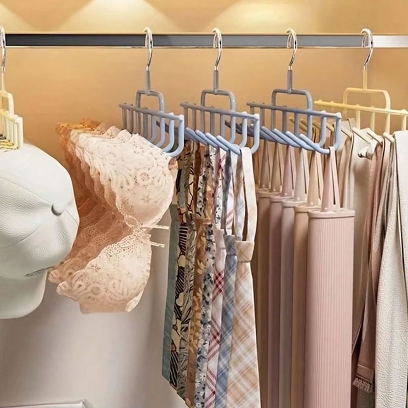 MultiFunctional Closet Organizer For Belts Ties Scarves And Hats 2