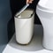 Narrow Press Ring Trash Can With Lid For Bathroom And Small Spaces 3