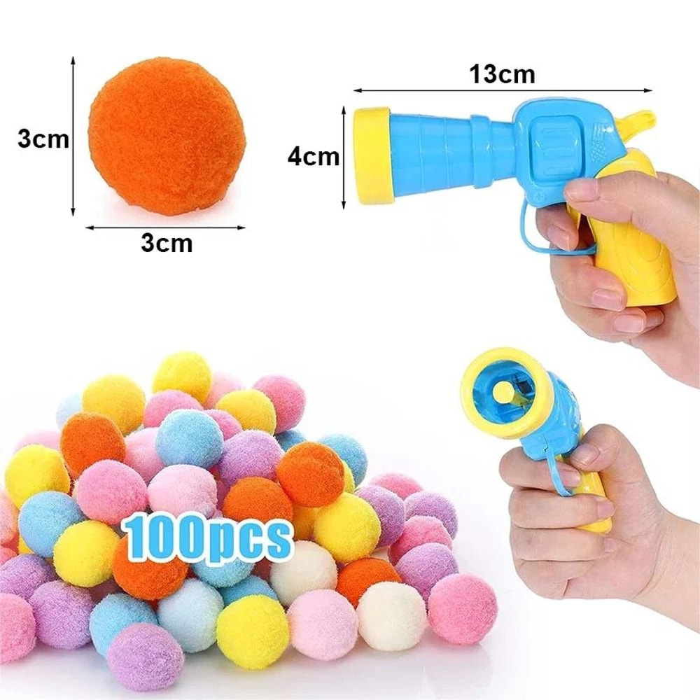 Interactive Plush Ball Cat Launcher Toy For Indoor Kitten Play And Training 5