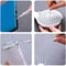Micro Nylon Shower Cleaning Brush Nozzle Set For Bathroom Jets 2