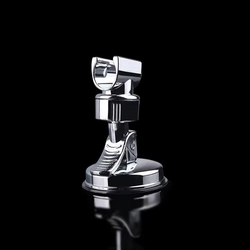 Adjustable Suction Cup Shower Head Holder And Bathroom Rack 3