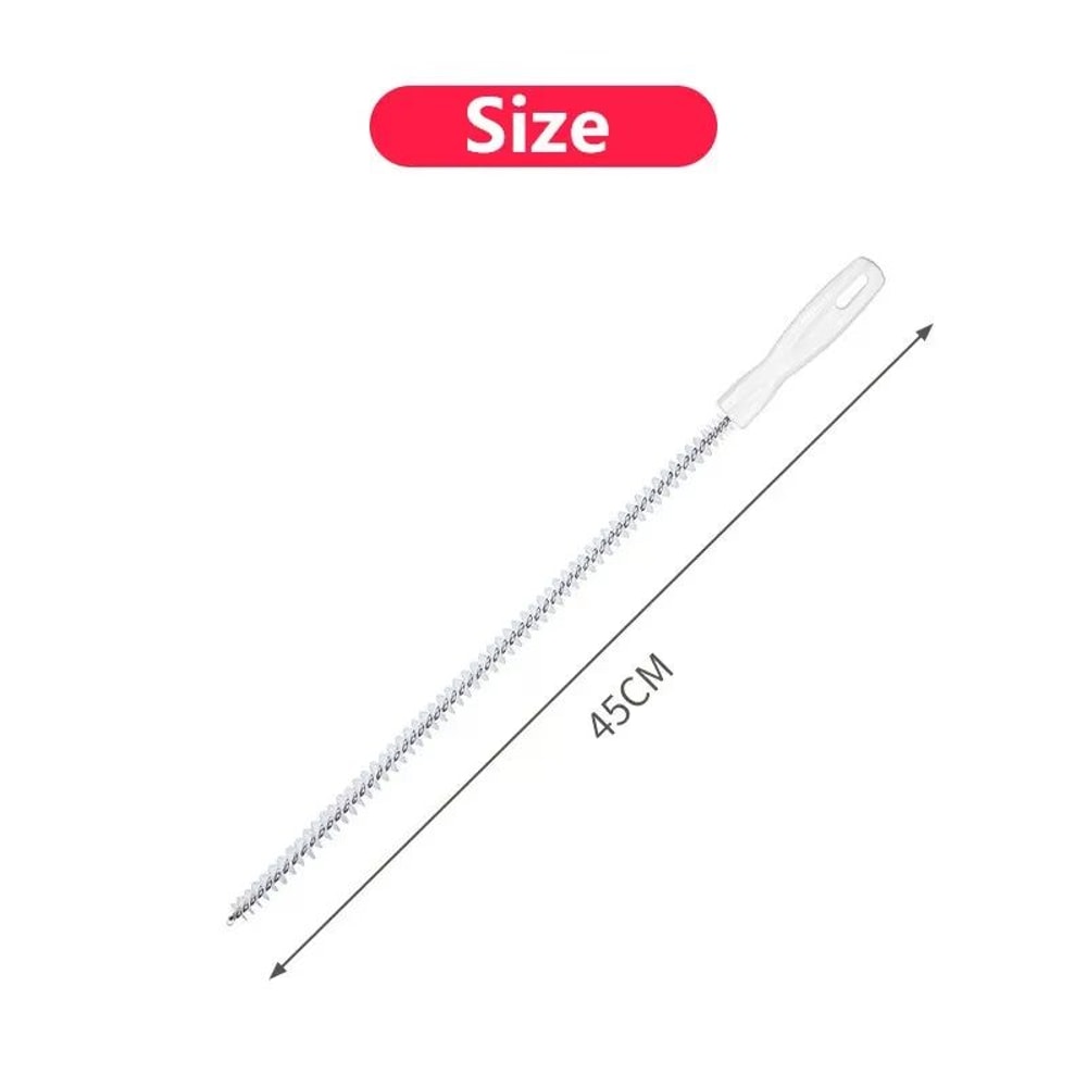 Flexible Drain Cleaning Brush Tool For Hair And Clog Removal 6