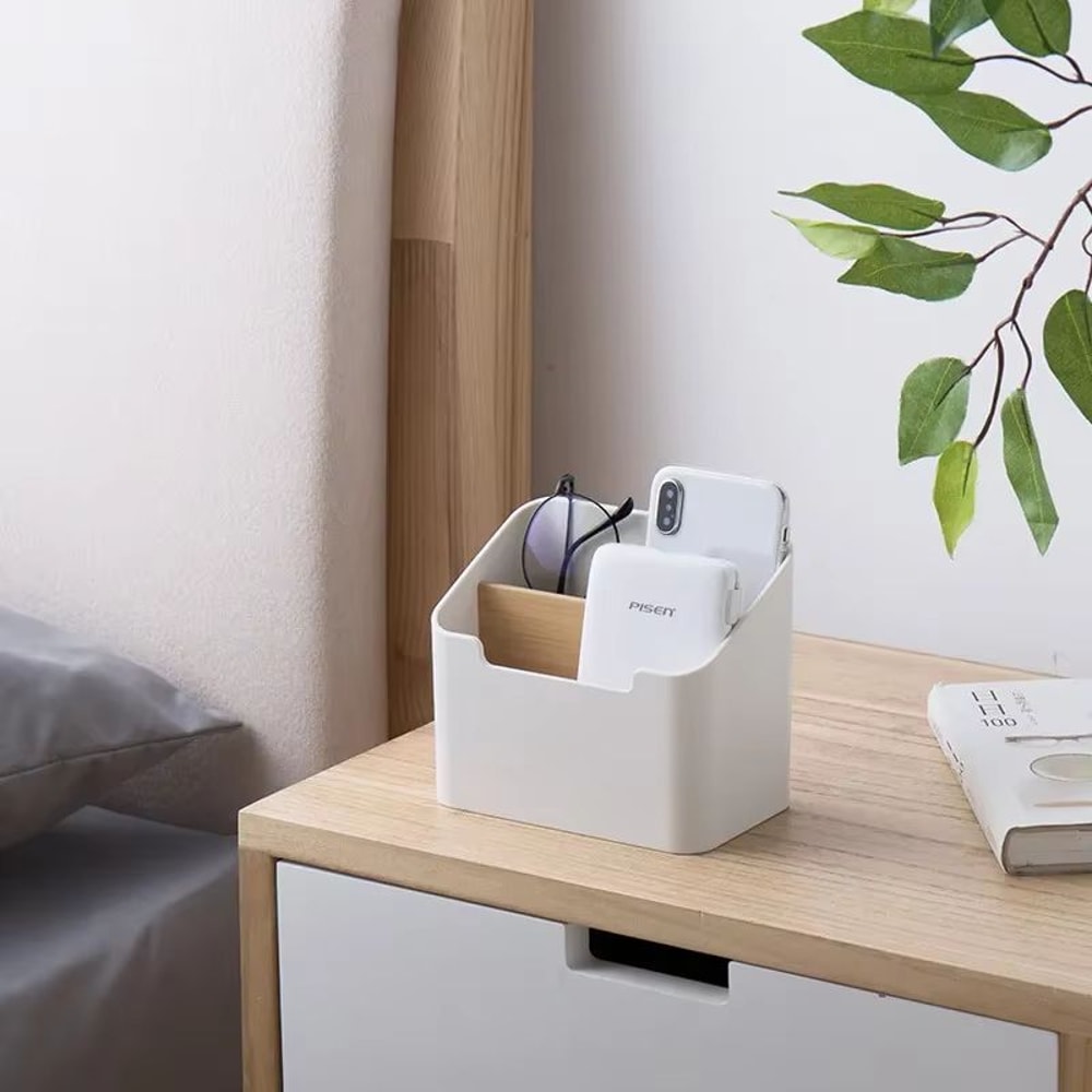 MultiFunction Remote And Storage Organizer Box For Home 3