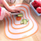 NonSlip Transparent Plastic Cutting Board For Kitchen Prep 1