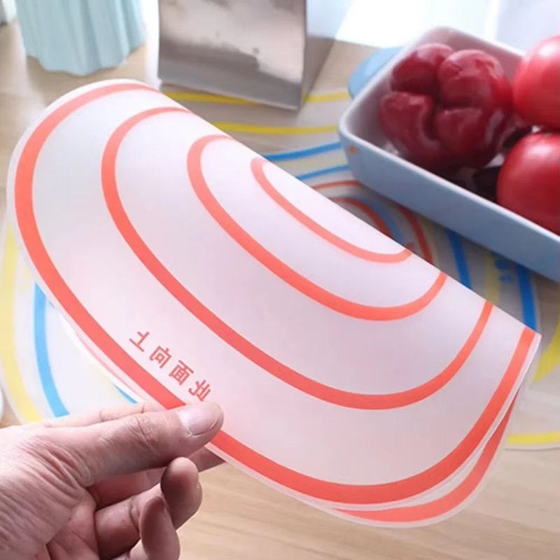 NonSlip Transparent Plastic Cutting Board For Kitchen Prep 3