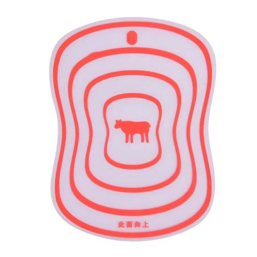 NonSlip Transparent Plastic Cutting Board For Kitchen Prep 6