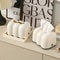 Luxury Wall Mounted Milk Cloud Tissue Box Holder For Home And Car 3