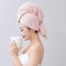 Premium ExtraLarge Microfiber Hair Drying Towel Wrap For Women With Secure Headband 6